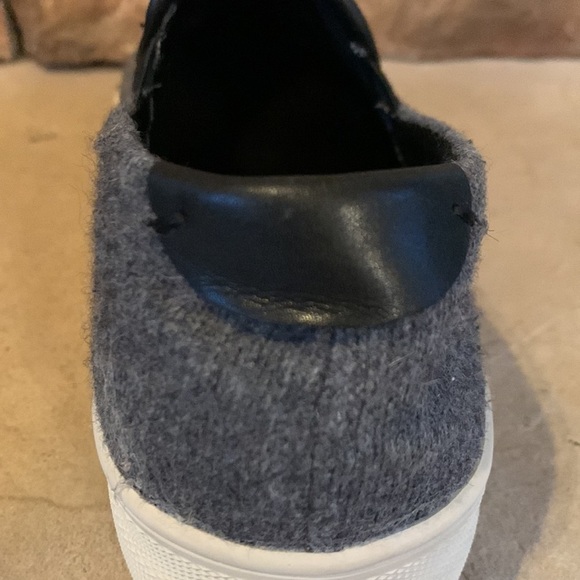 3-$30 STEVEN by Steve Madden size 6 grey slip ons with charms - Picture 6 of 9